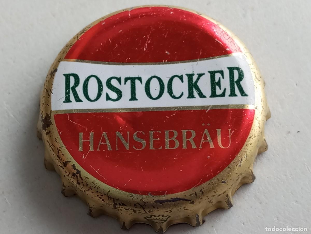 Coleccionismo de cervezas: Chapa tap&oacute;n corona de la cerveza alemana ROSTOCKER HANSEBR&Auml;U