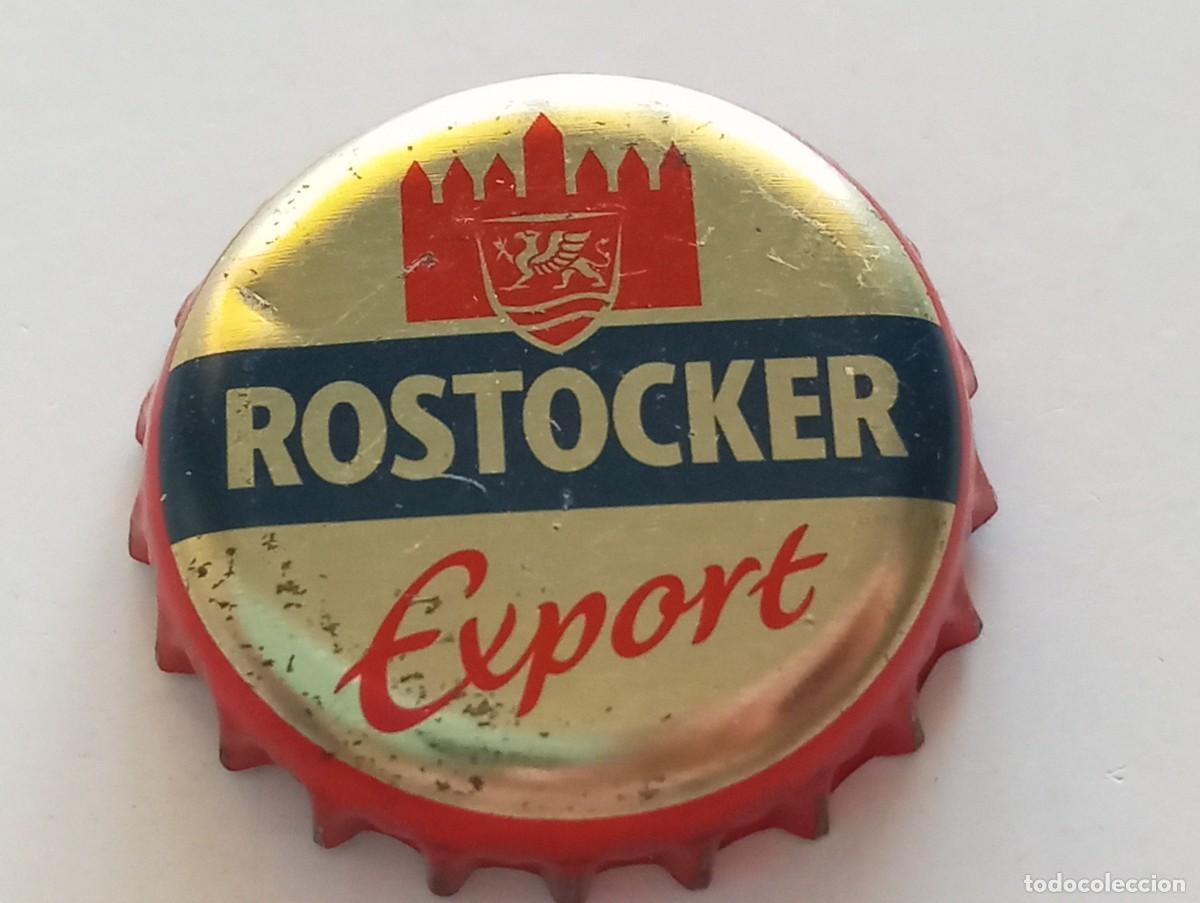 Coleccionismo de cervezas: Chapa tap&oacute;n corona de la cerveza alemana ROSTOCKER EXPORT