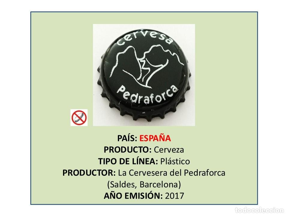 Coleccionismo de cervezas: TAPON CORONA CAPSULA CHAPA CERVEZA PEDRAFORCA (ESPA&Ntilde;A)