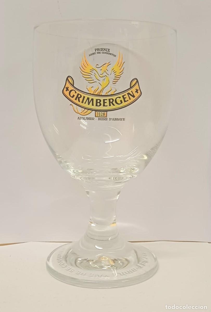 Coleccionismo de cervezas: Copa Cerveza Grimbergen Phoenix 33cl 2014