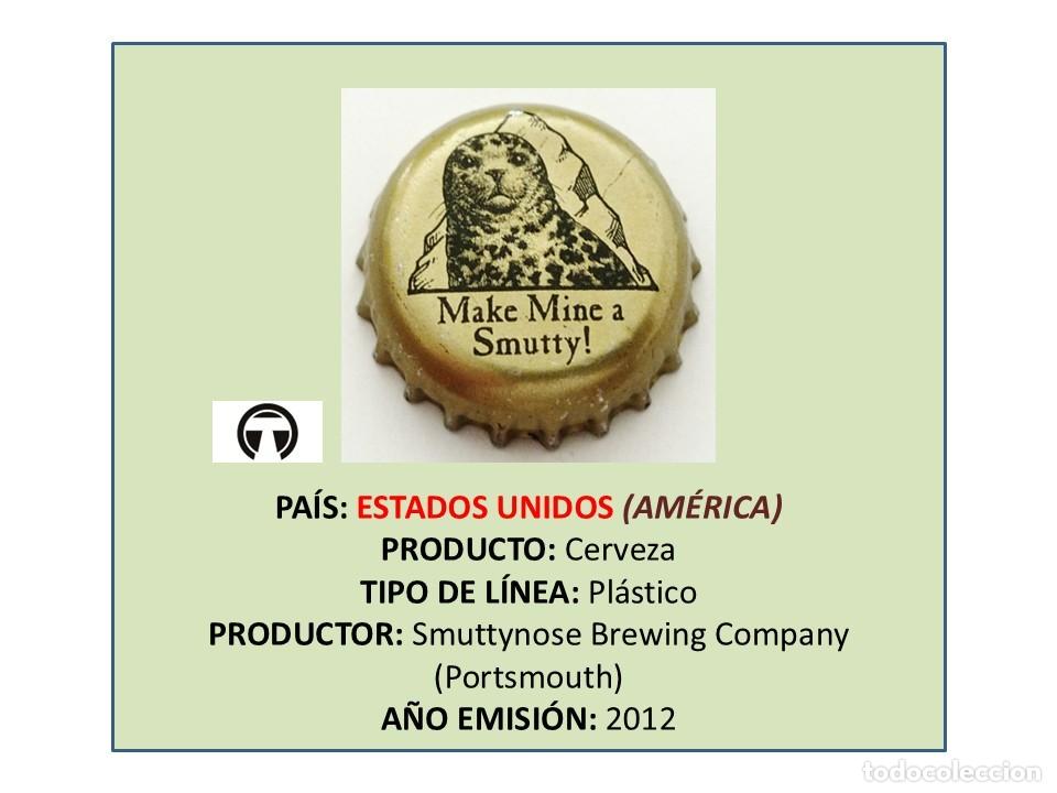 Coleccionismo de cervezas: TAPON CORONA CAPSULA CHAPA CERVEZA SMUTTYNOSE (ESTADOS UNIDOS)