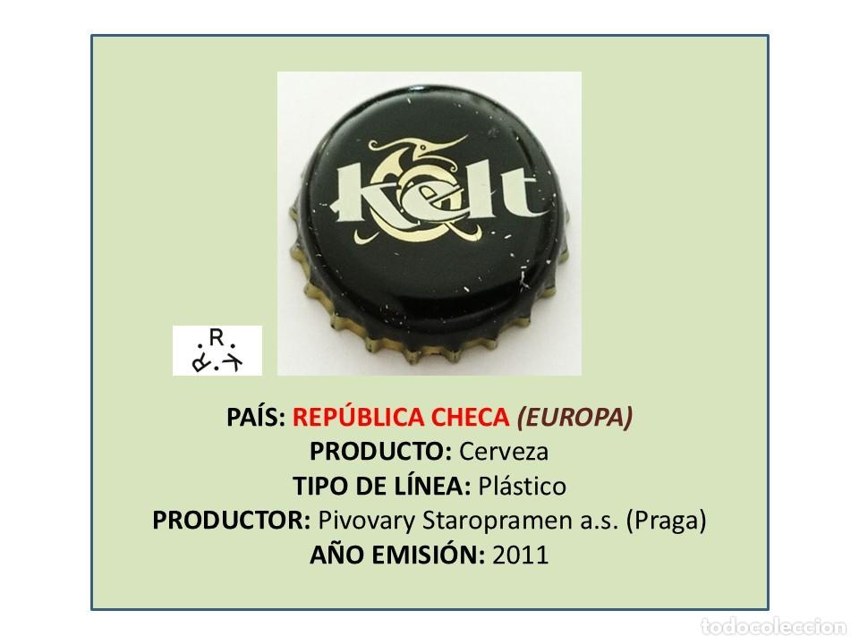 Coleccionismo de cervezas: TAPON CORONA CAPSULA CHAPA CERVEZA KELT (REP&Uacute;BLICA CHECA)