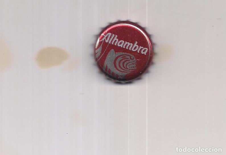 Collectionnisme de bi&egrave;res: Cerveza Alhambra Le&oacute;n granate Tci