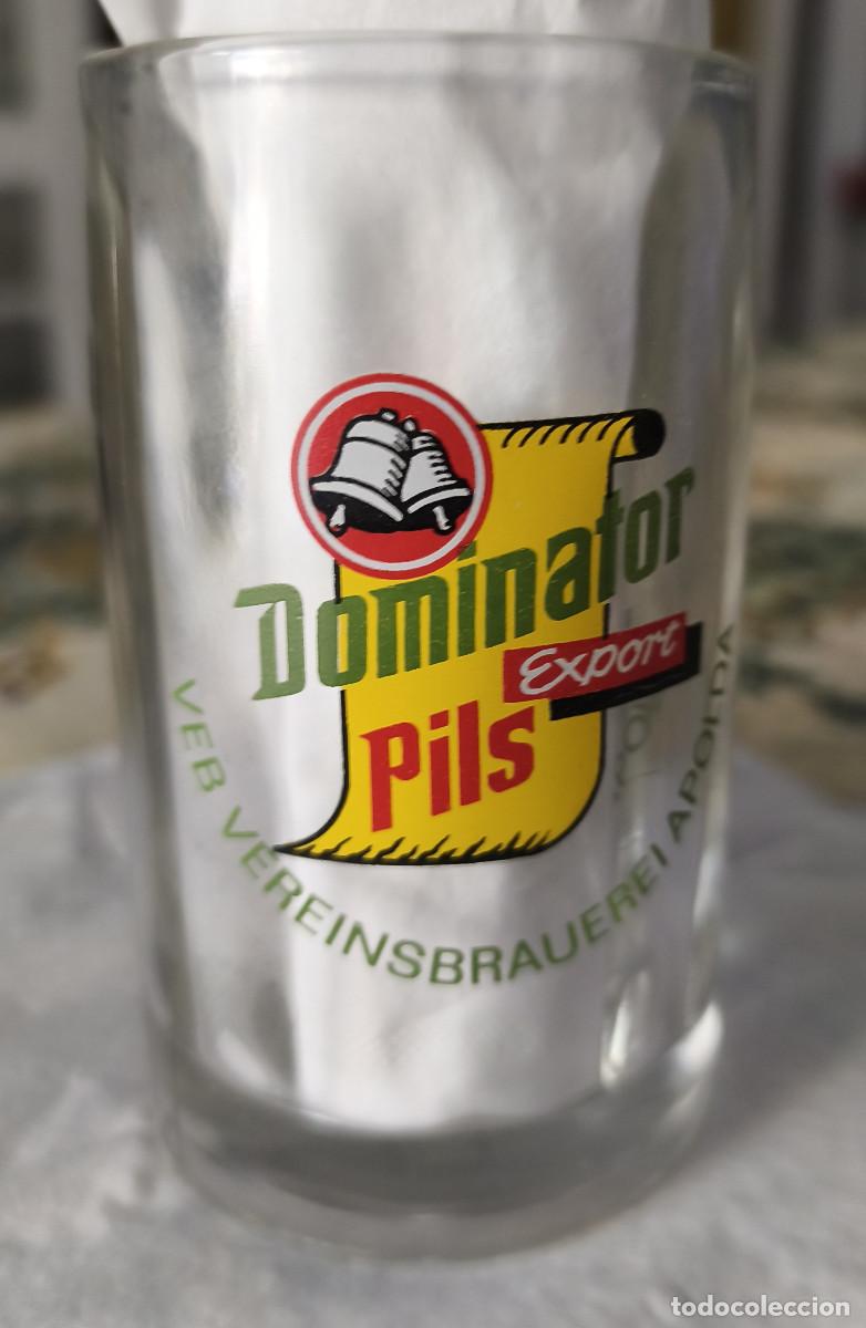 Coleccionismo de cervezas: VASO JARRA CERVEZA - DOMINATOR PILS EXPORT - ALEMANIA