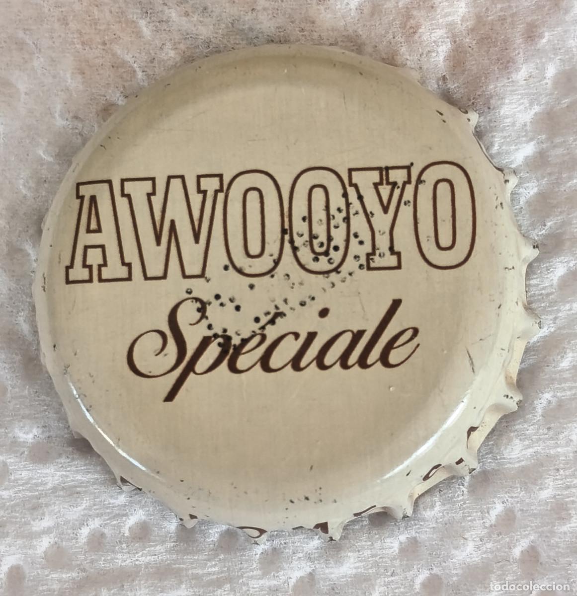Colecionismo de cervejas: CHAPA TAPON CORONA CERVEZA - AWOOYO SP&Eacute;CIALE - ( Africa ) TOGO