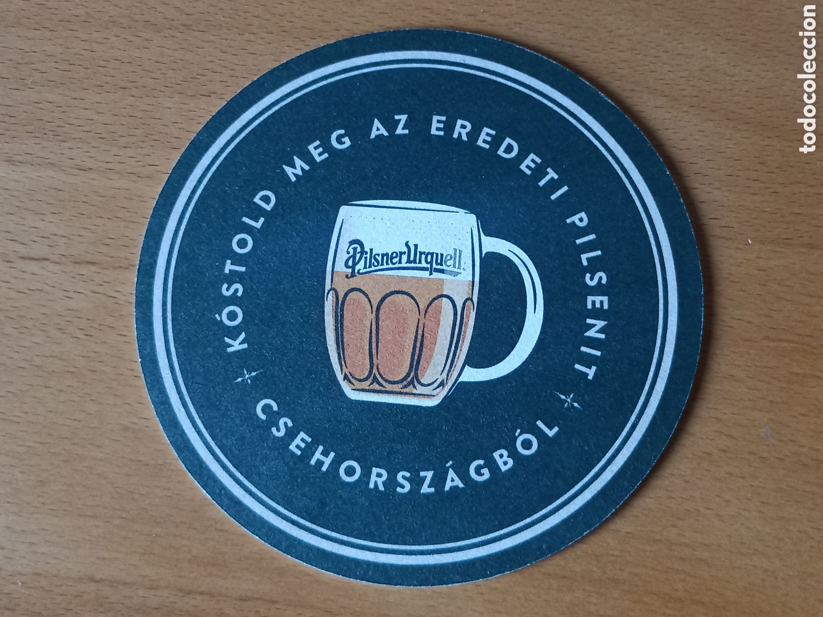 Coleccionismo de cervezas: Posavasos Cerveza Pilsner Urquell Hungr&iacute;a - Pedido m&iacute;nimo 3 &euro;