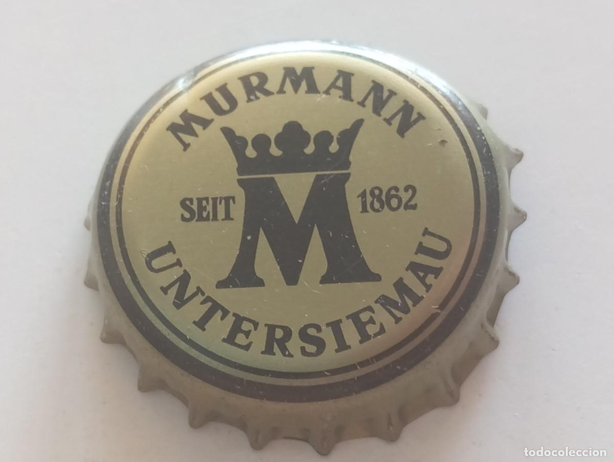 Coleccionismo de cervezas: Chapa tap&oacute;n corona de la cerveza alemana MURMANN SEIT 1862 - UNTERSIEMAU