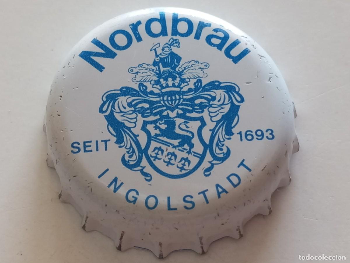 Coleccionismo de cervezas: Chapa tap&oacute;n corona de la cerveza alemana NORDBR&Auml;U SEIT 1693 - INGOLSTADT