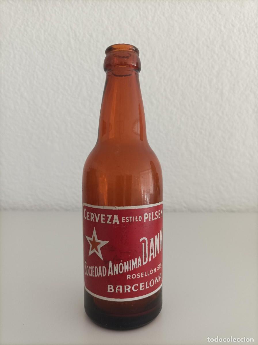 Sammeln von Brauereiartikeln: Botella antigua cervezas Damm