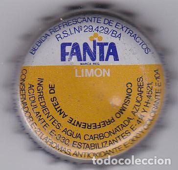 Collezionismo di birre: Chapa Espa&ntilde;a fanta badajoz refresco tapon corona