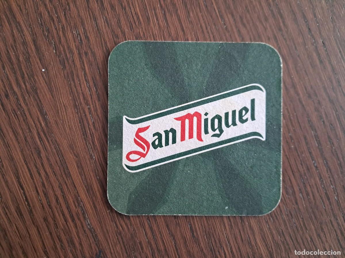 Coleccionismo de cervezas: posavasos de cerveza, San Miguel.