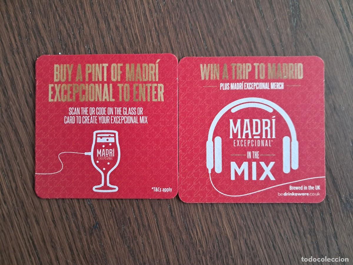 Coleccionismo de cervezas: posavasos de cerveza, Madr&iacute;, excepcional in the mix.