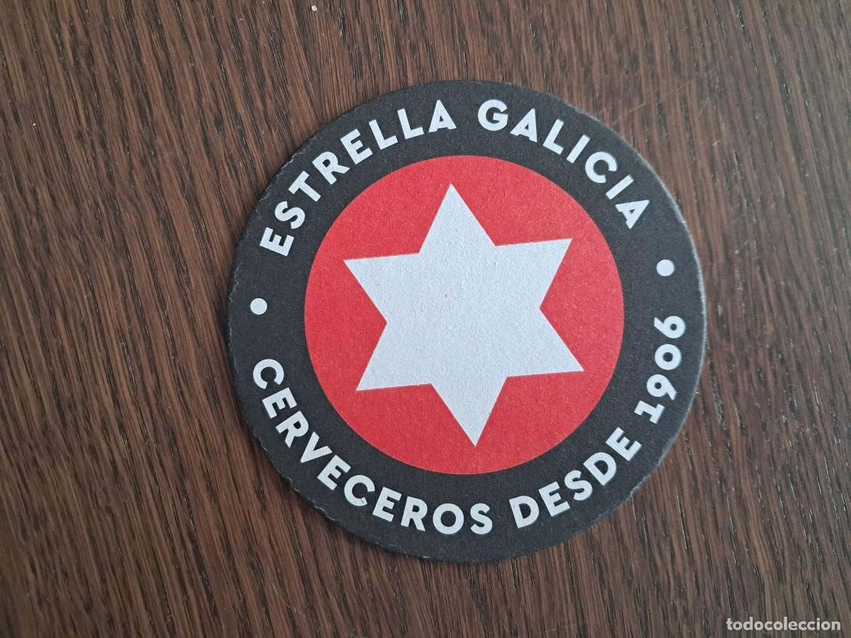 Coleccionismo de cervezas: posavasos de cerveza, estrella Galicia.