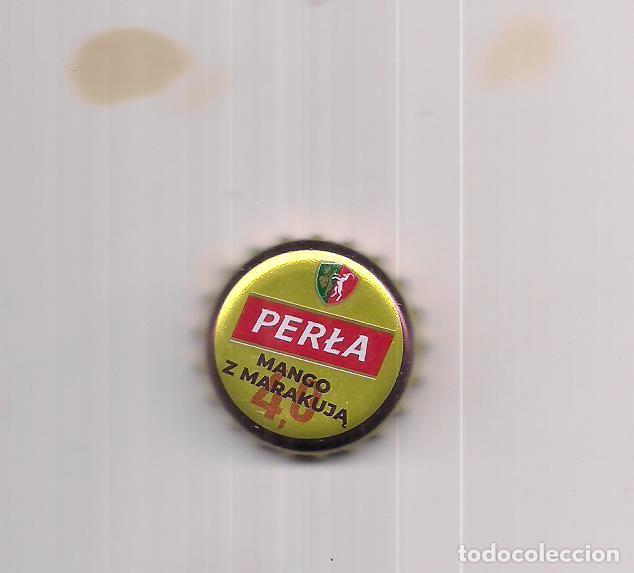 Coleccionismo de cervezas: 1 chapa Perla de Polonia