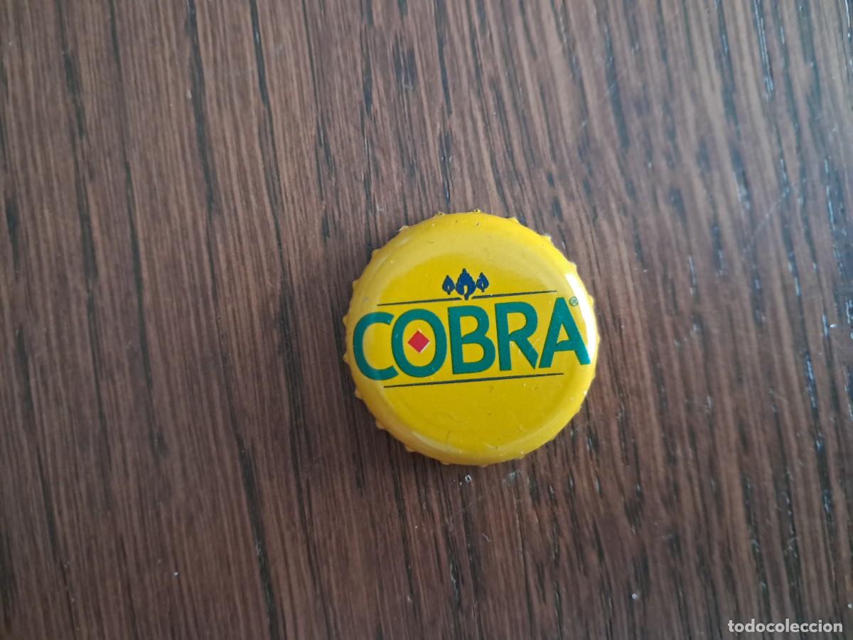Sammeln von Brauereiartikeln: chapa tap&oacute;n corona de cerveza de La India, Cobra.