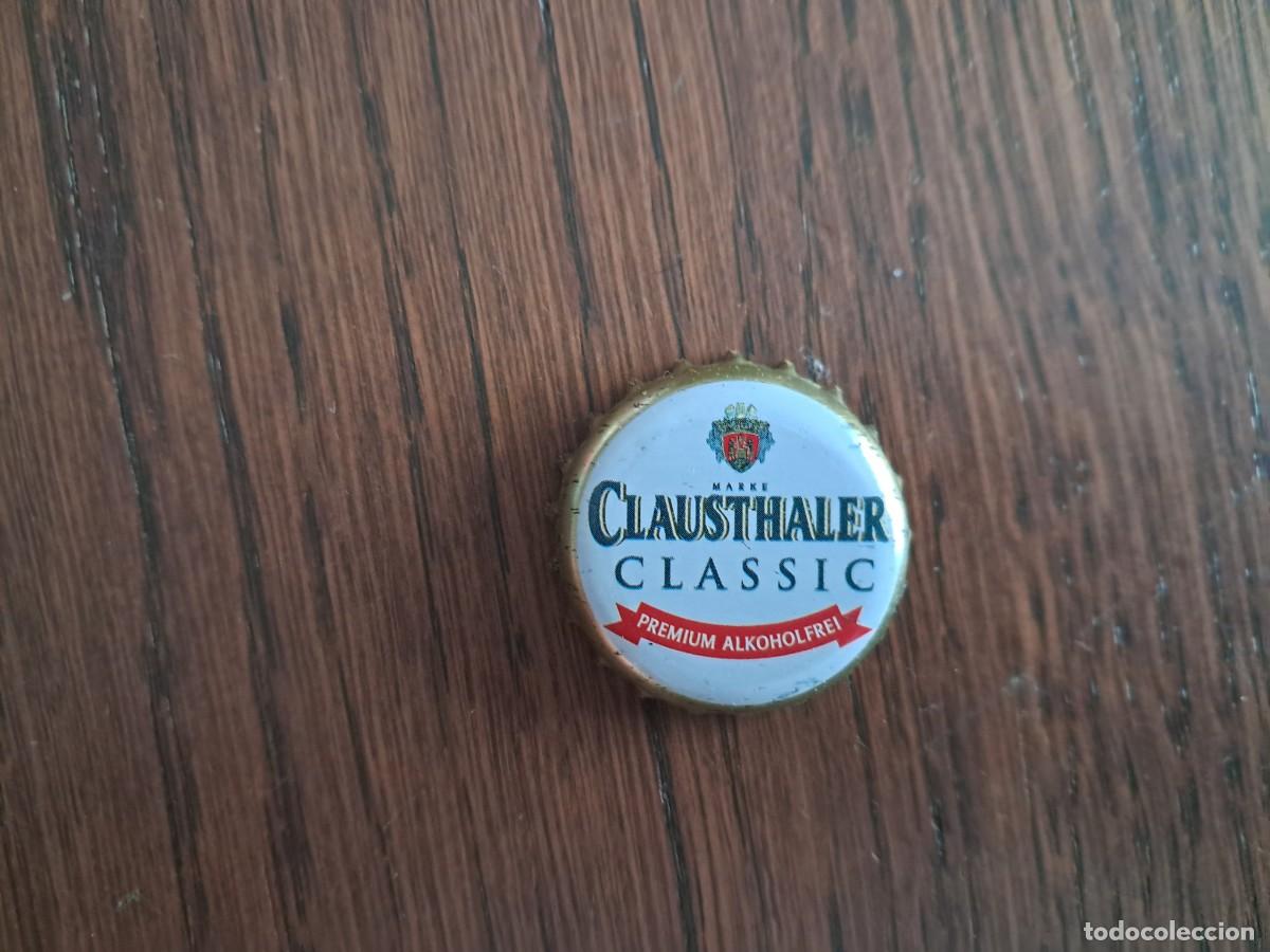 Sammeln von Brauereiartikeln: chapa tap&oacute;n corona cerveza alemana, clausthaler.