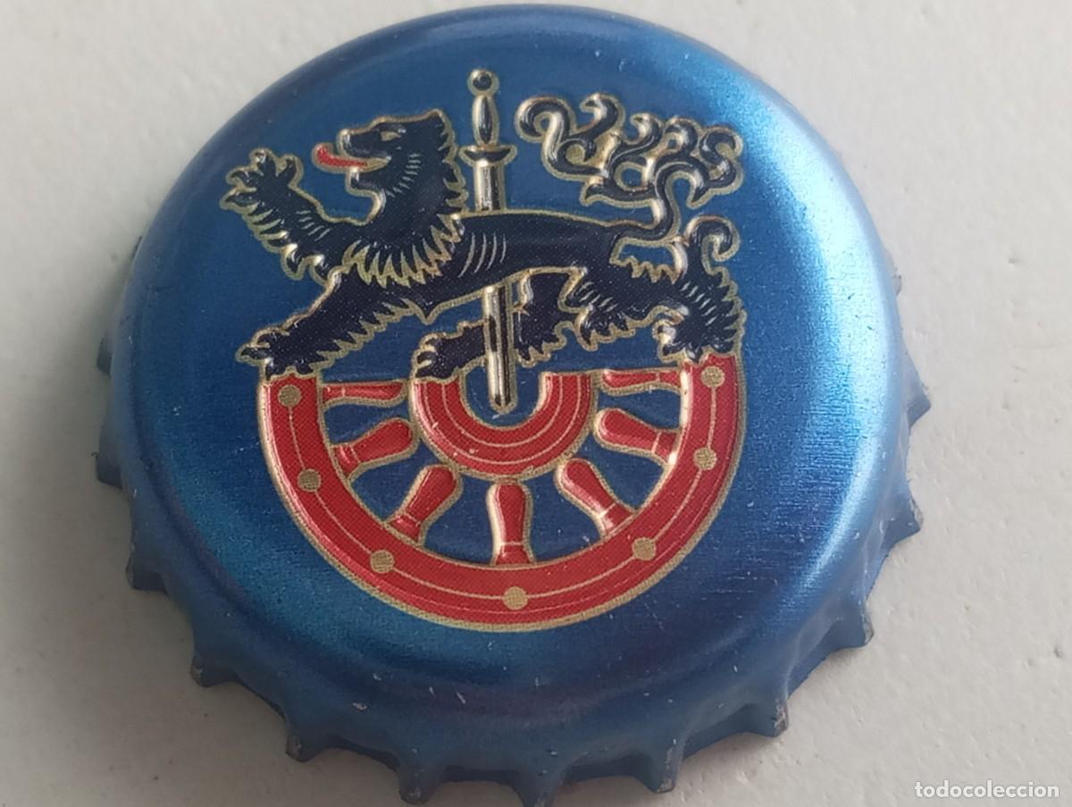 Coleccionismo de cervezas: Chapa tap&oacute;n corona de la cerveza alemana RADEBERGER ALKOHOLFREI