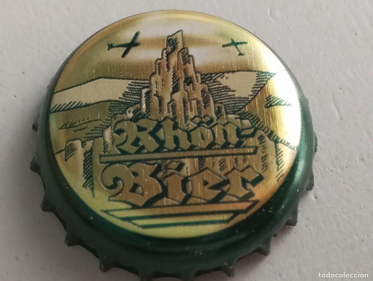 Coleccionismo de cervezas: Chapa tap&oacute;n corona de la cerveza alemana RH&Ouml;N BIER