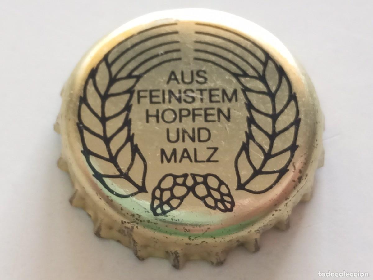 Coleccionismo de cervezas: Chapa tap&oacute;n corona de la cerveza alemana SCH&Auml;FFBR&Auml;U - AUS FEINSTEM HOPFEN UND MALZ