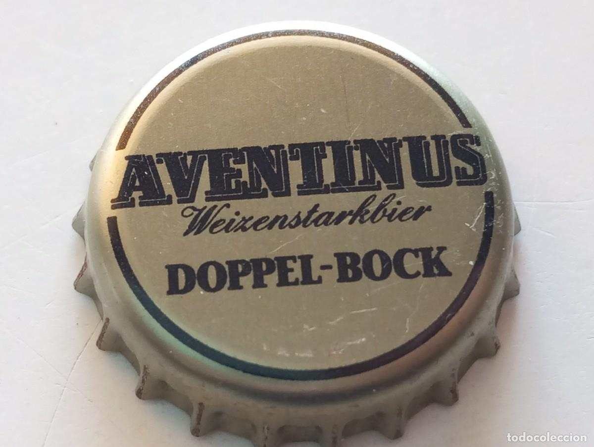Coleccionismo de cervezas: Chapa tap&oacute;n corona de la cerveza alemana SCHNEIDER AVENTINUS WEIZENSTARKBIER DOPPEL-BOCK