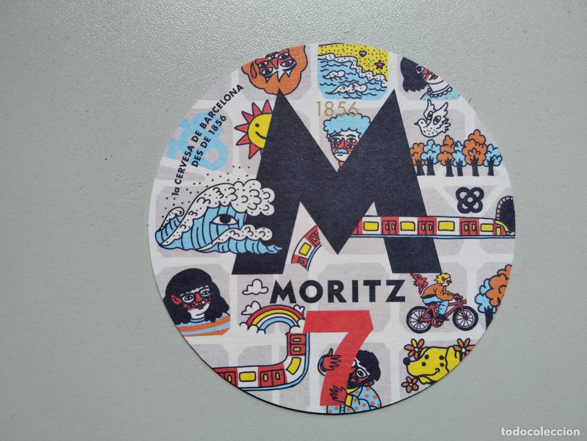 Coleccionismo de cervezas: POSAVASOS CERVEZA ESPA&Ntilde;A MORITZ. NUEVO