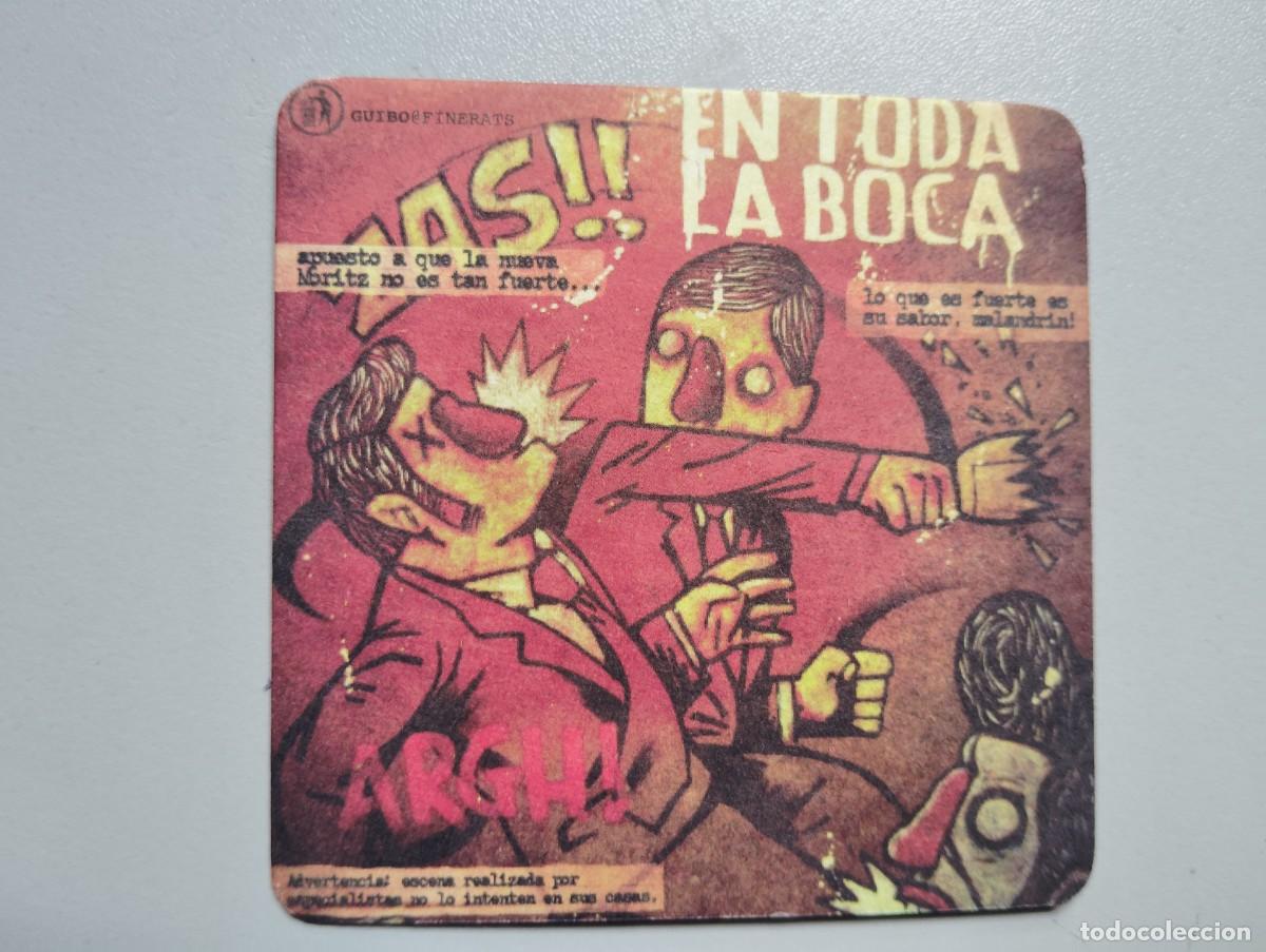 Coleccionismo de cervezas: POSAVASOS CERVEZA ESPA&Ntilde;A MORITZ. NUEVO