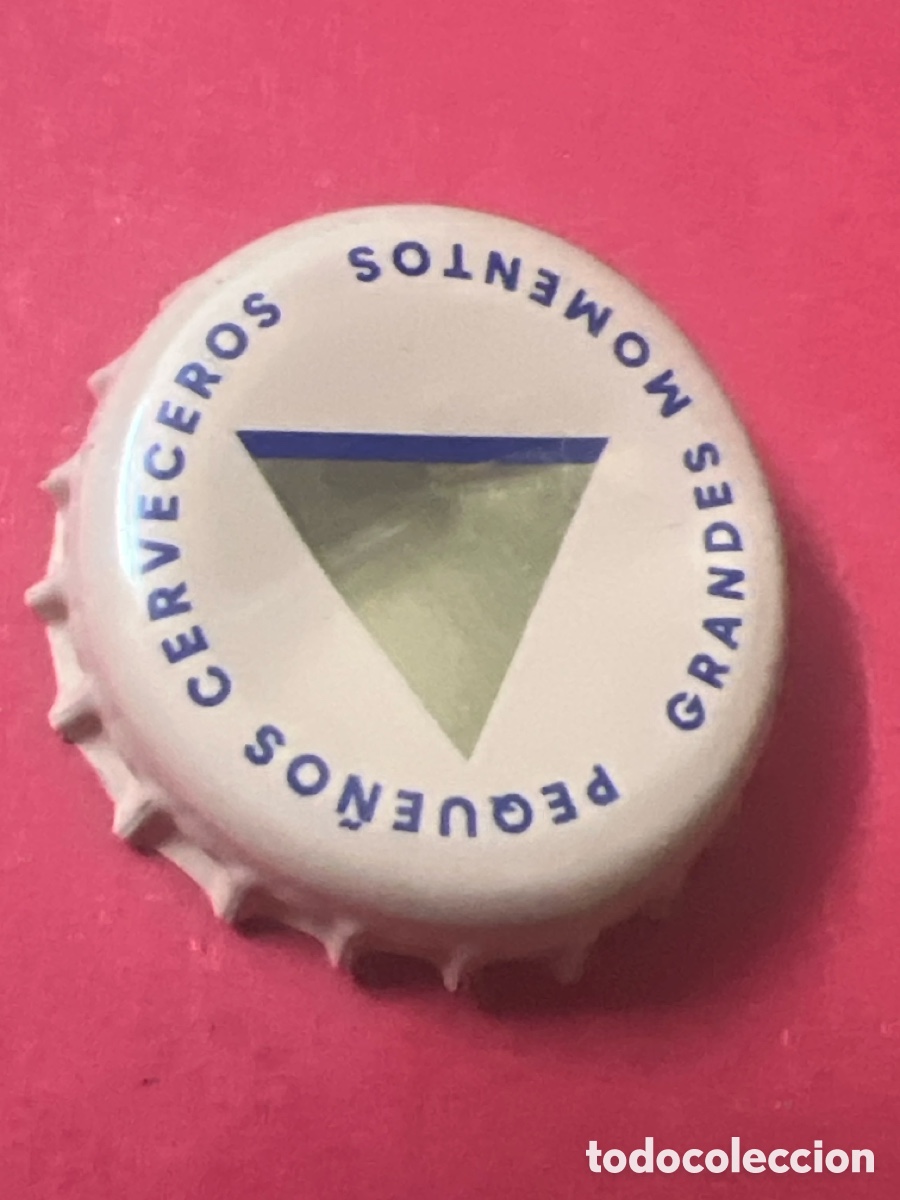 Coleccionismo de cervezas: T4/X65/N5. Chapa de cerveza Ambar 0,0 peque&ntilde;os cerveceros grandes momentos