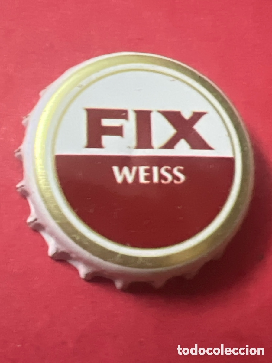 Coleccionismo de cervezas: T4/X65/P5. CHAPA CERVEZA - GRECIA - Fix Weiss