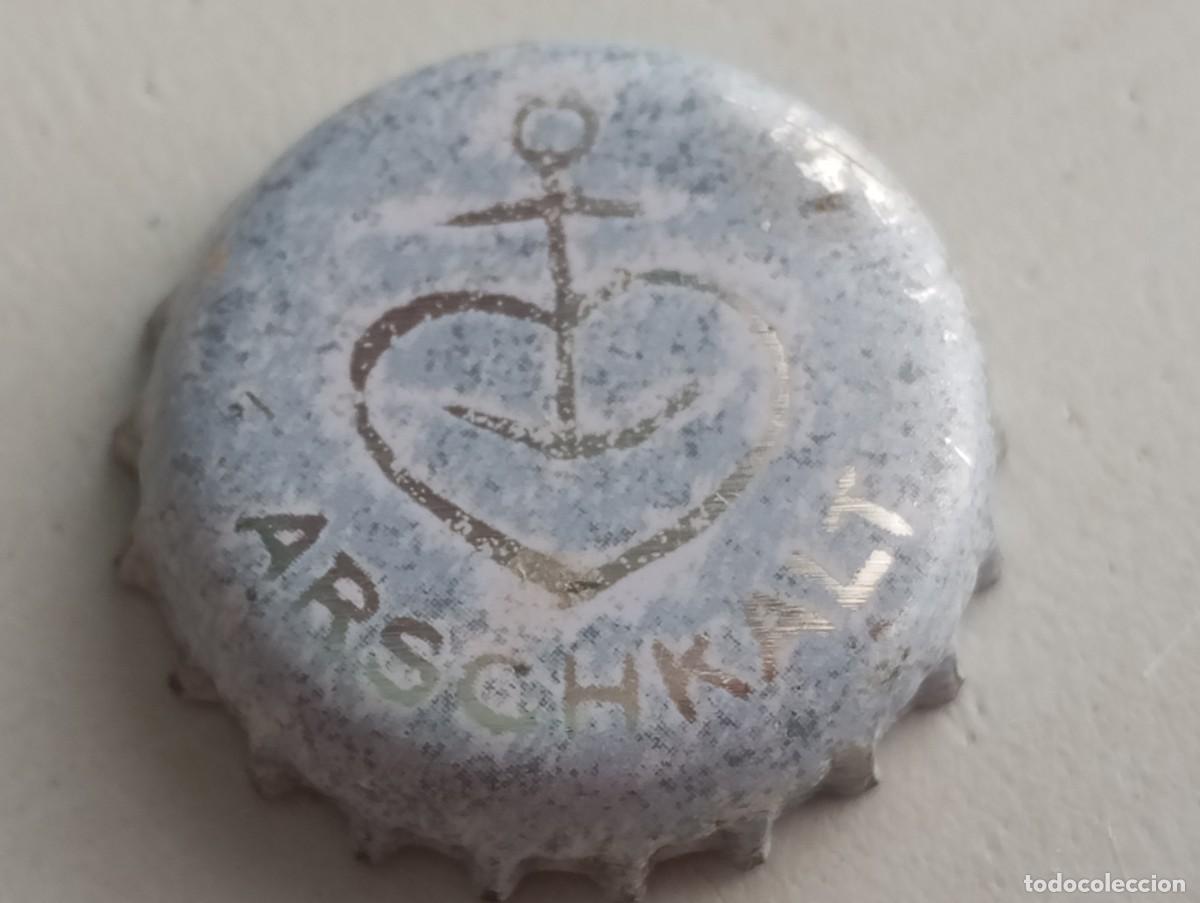 Coleccionismo de cervezas: Chapa tap&oacute;n corona de la cerveza alemana ASTRA ARSCHKALT