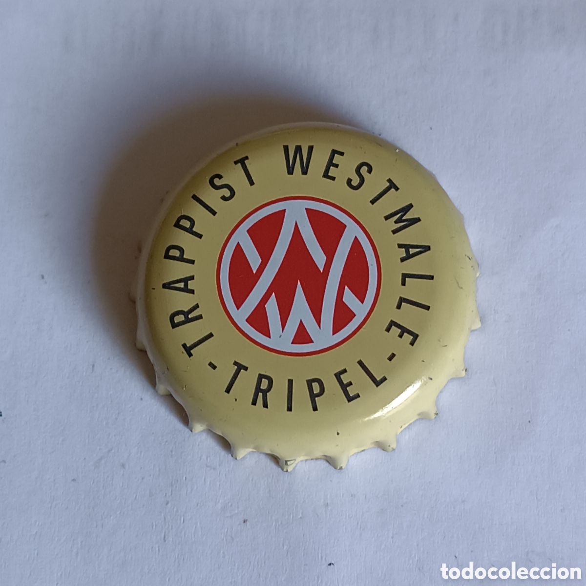 Coleccionismo de cervezas: Chapa cerveza TRAPPIST WESTMALLE TRIPEL. BELGICA