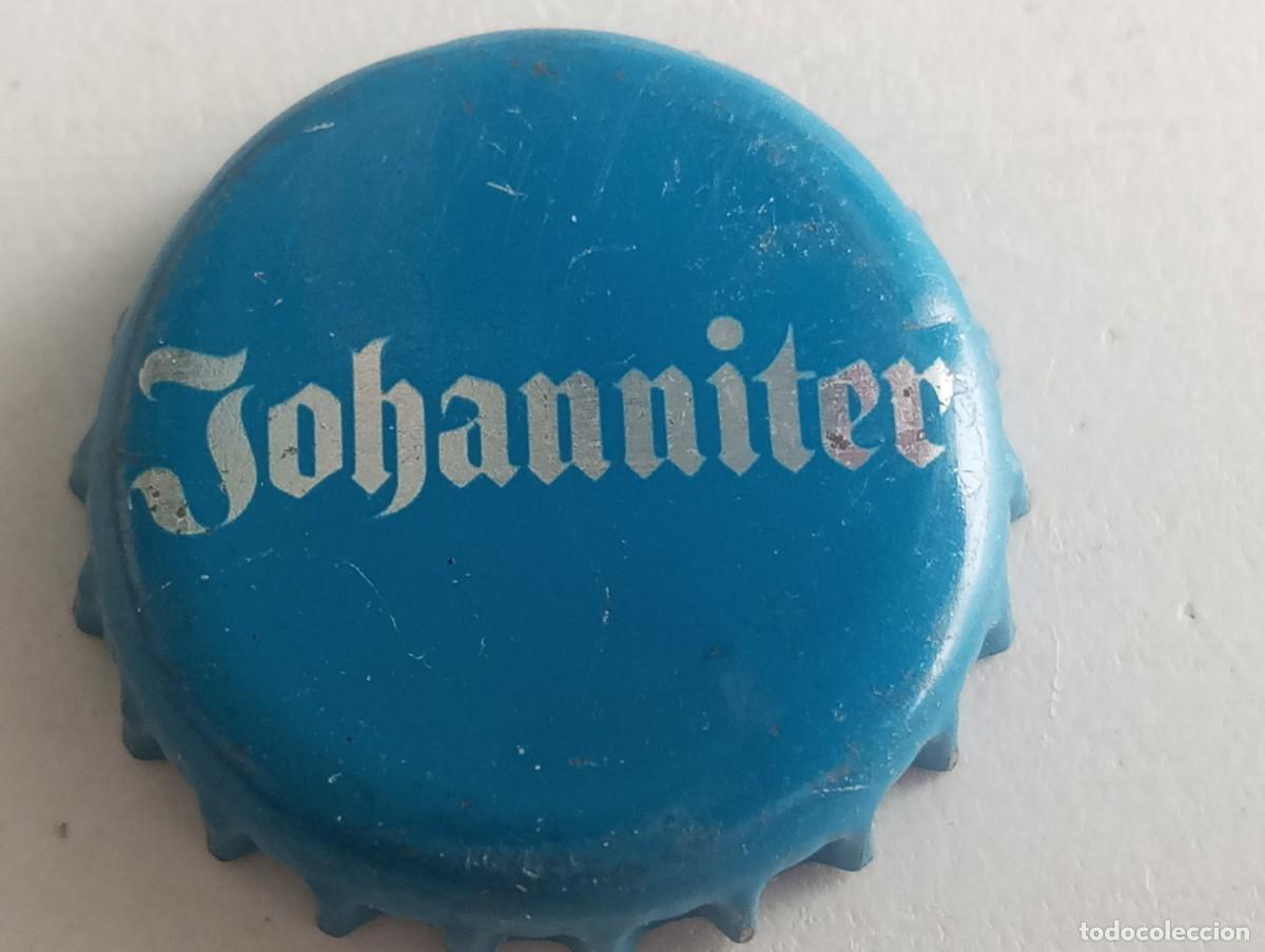 Coleccionismo de cervezas: Chapa tap&oacute;n corona de la cerveza alemana JOHANNITER