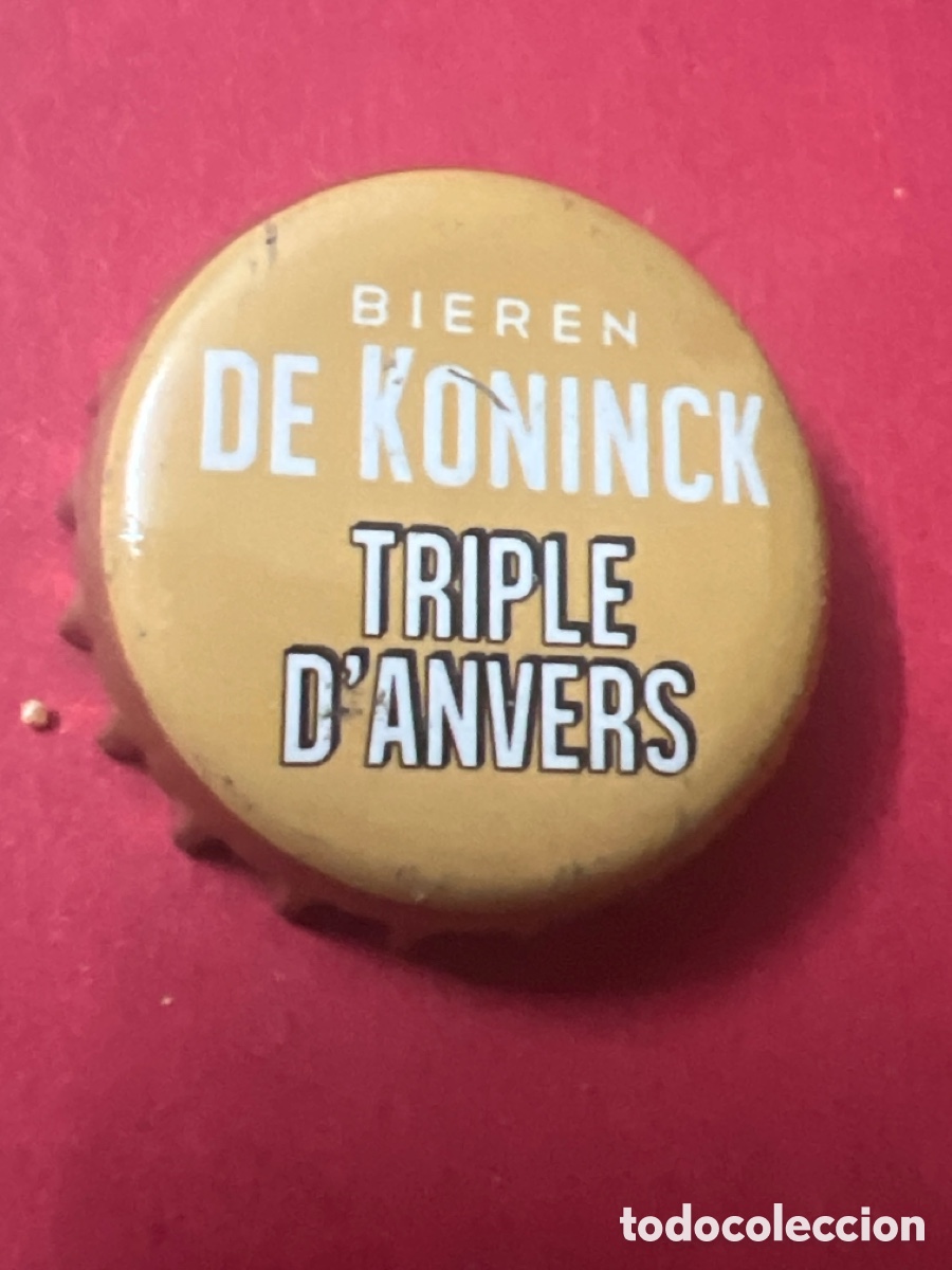 Coleccionismo de cervezas: T4/X64/D4. CHAPA CERVEZA - De Koninck Bieren Tripel D'Anvers