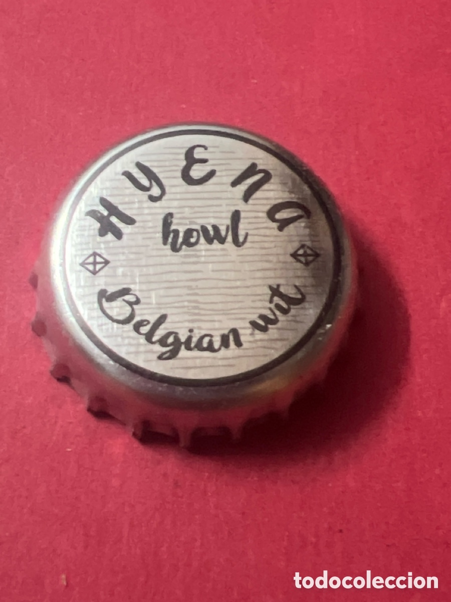 Coleccionismo de cervezas: T4/X64/D5. CHAPA CEEVEZA - B&Eacute;LGICA - Hyena Howl Belgian Wit