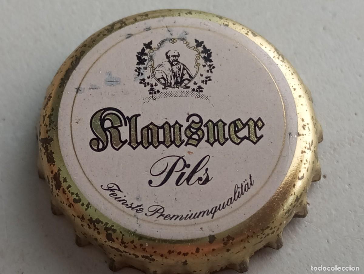 Coleccionismo de cervezas: Chapa tap&oacute;n corona de la cerveza alemana KLAUSNER PILS FEINSTE PREMIUMQUALIT&Auml;T