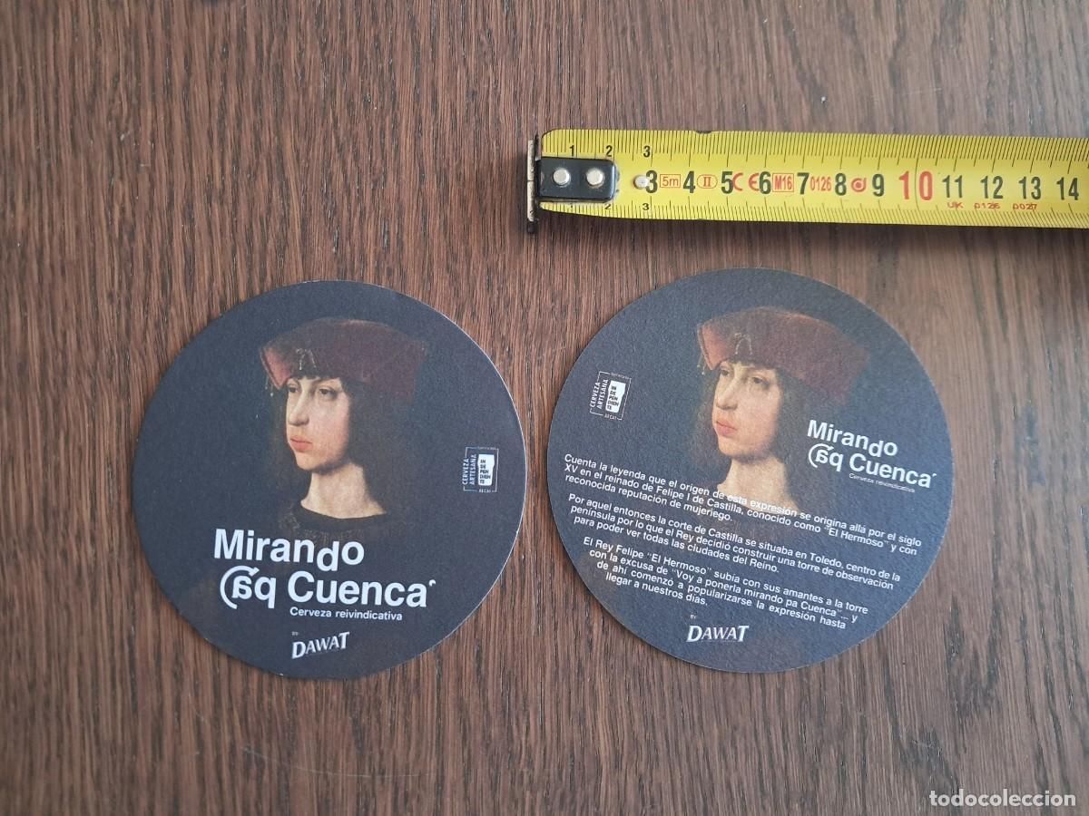 Coleccionismo de cervezas: posavasos de cerveza artesana, Mirando pa Cuenca. cerveza reivindicativa.