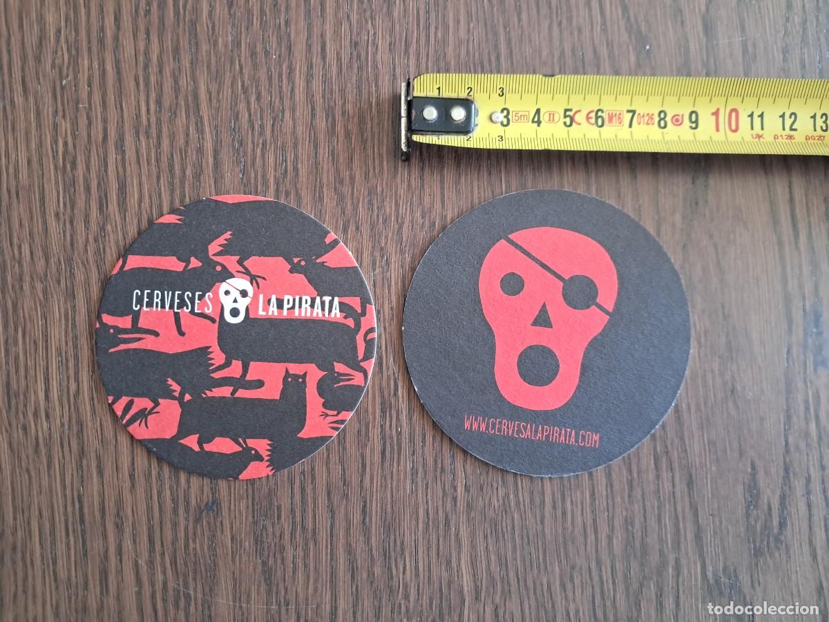Coleccionismo de cervezas: posavasos de cerveza, cerveses la pirata.