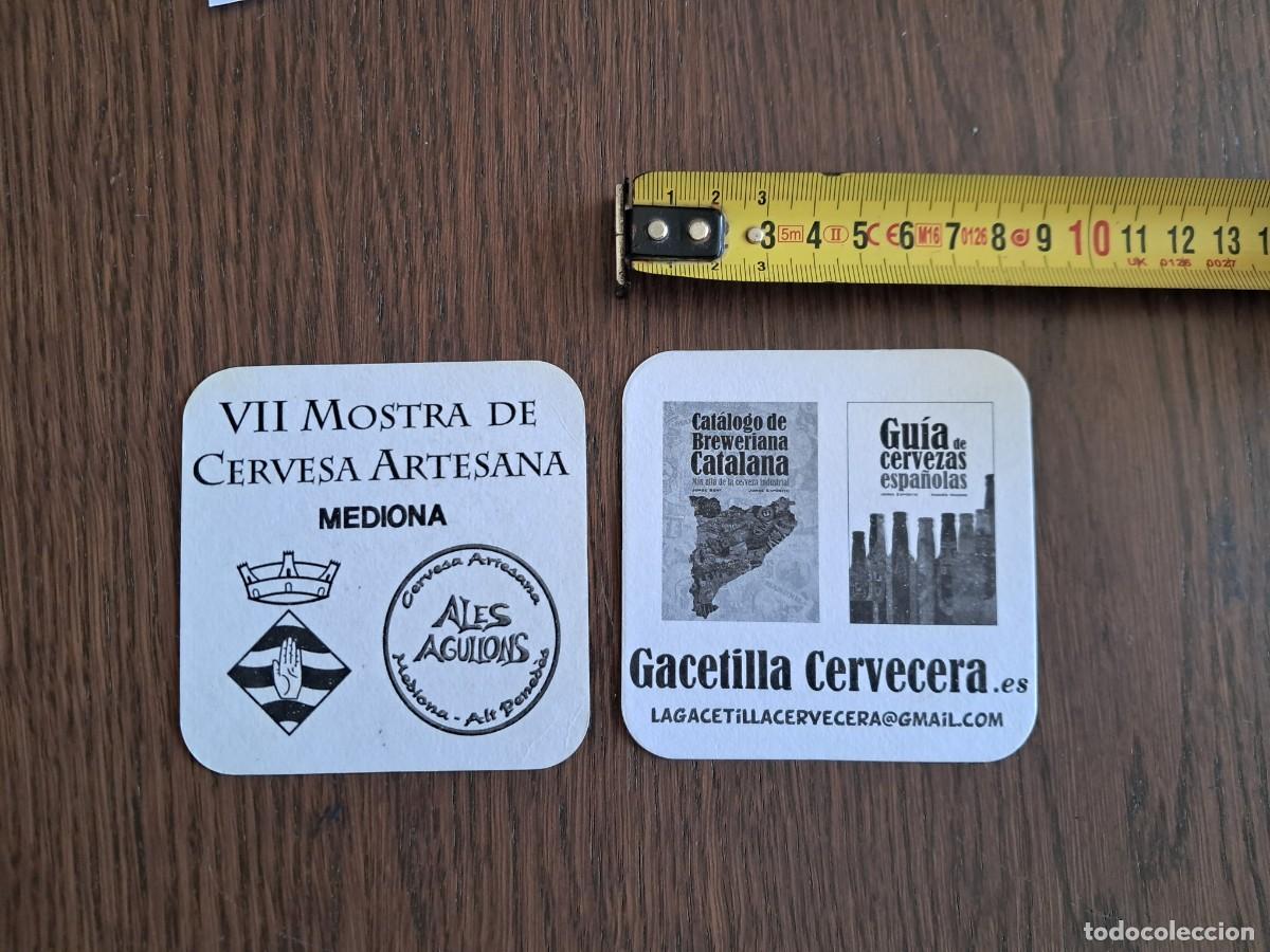 Coleccionismo de cervezas: posavasos de cerveza, VII mostra de cervesa artesana, la Gacetilla cervecera.