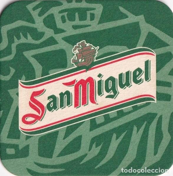 Coleccionismo de cervezas: Posavasos antiguo - San Miguel