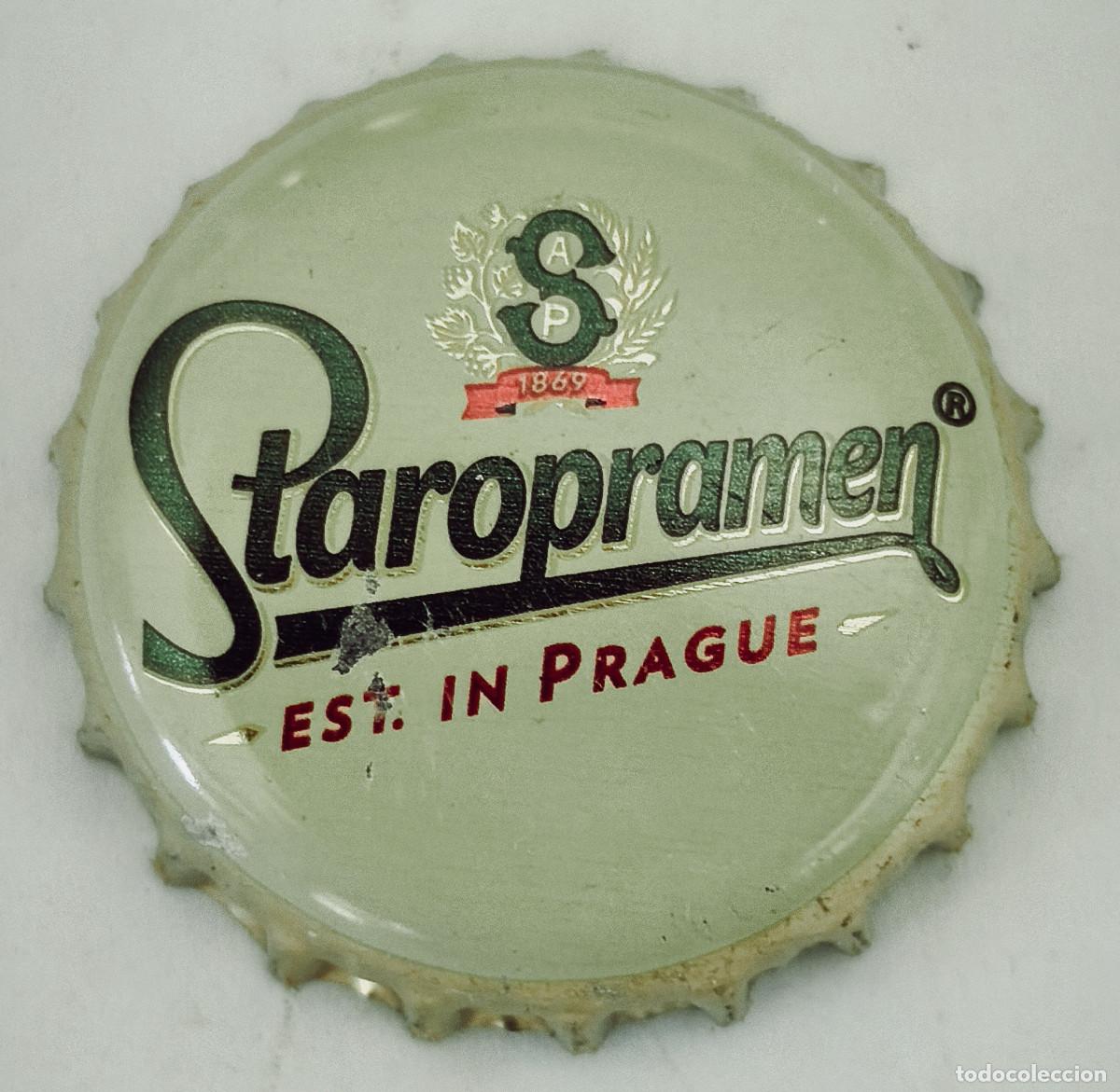 Coleccionismo de cervezas: CHAPA TAPON CORONA CERVEZA - STAROPRAMEN - Rep&uacute;blica Checa