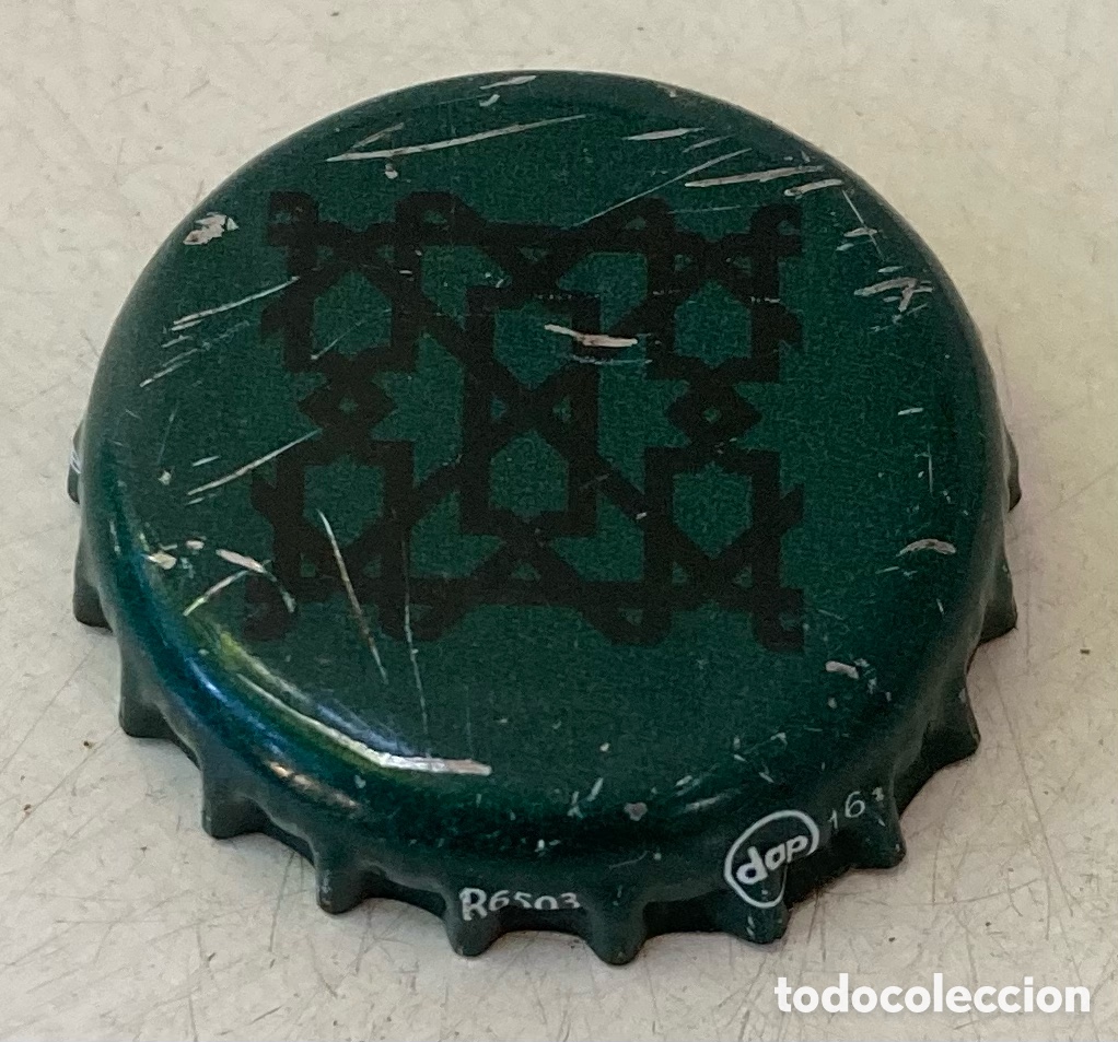 Coleccionismo de cervezas: TAP&Oacute;N CORONA BOTTLE CAP BIRRA CAPSULE BIERE BEER CHAPA CERVEZA ALHAMBRA (3)---LOTE N. 4122--CARMANJO