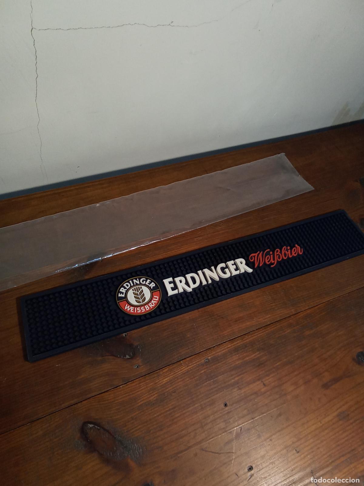 Coleccionismo de cervezas: ALFOMBRILLA PUBLICITARIA CERVEZA ERDINEER