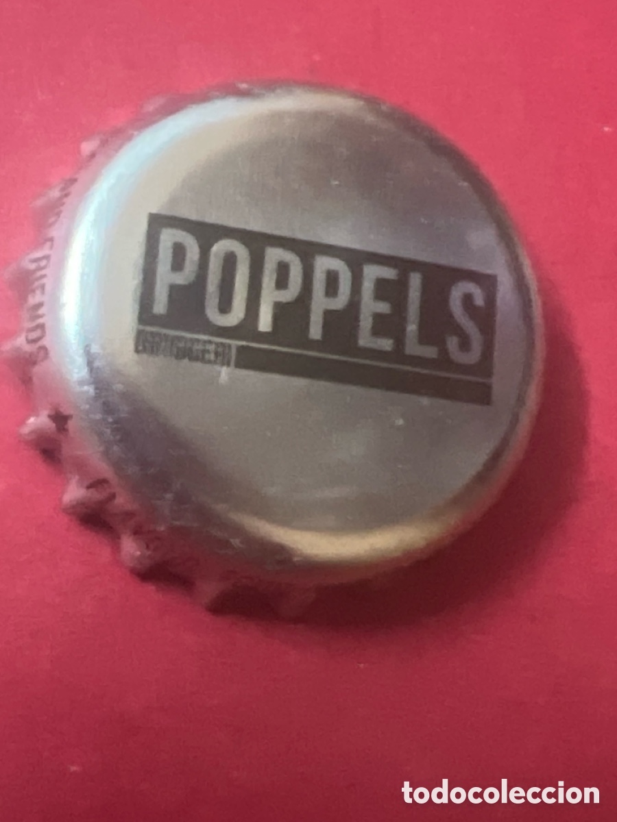 Coleccionismo de cervezas: T4/X61/D2. CHAPA CERVEZA - SUECIA - Poppels Bryggeri