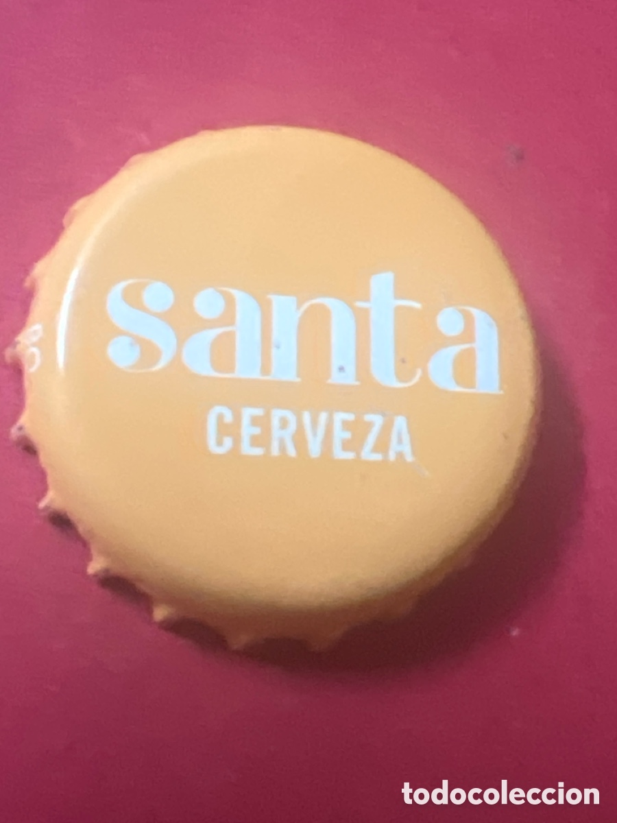 Coleccionismo de cervezas: T4/X61/D3. CHAPA CERVEZA - ESPA&Ntilde;A - Santa Cerveza