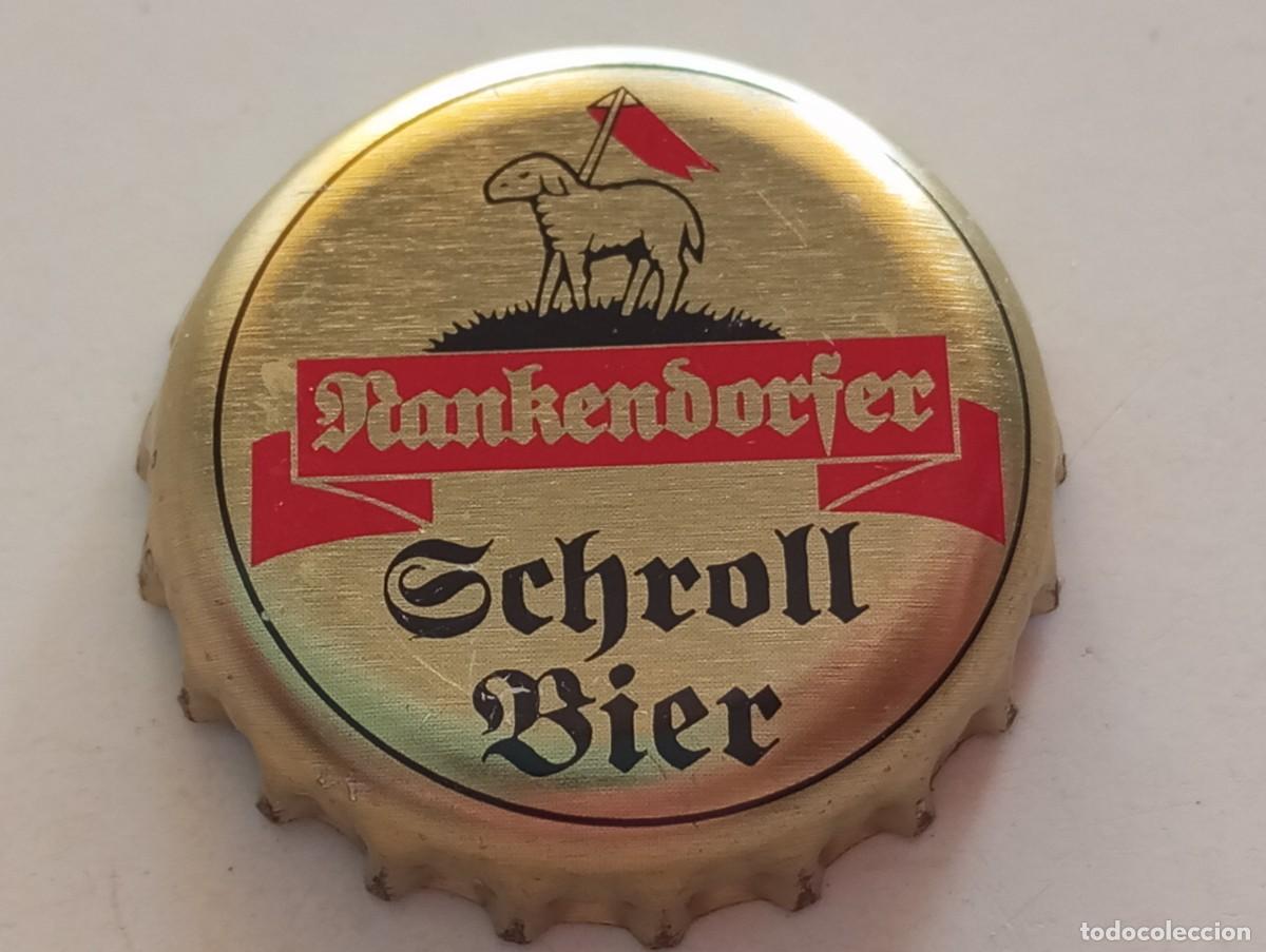 Coleccionismo de cervezas: Chapa tap&oacute;n corona de la cerveza alemana SCHROLL BIER - RANKENDORFER (!?)