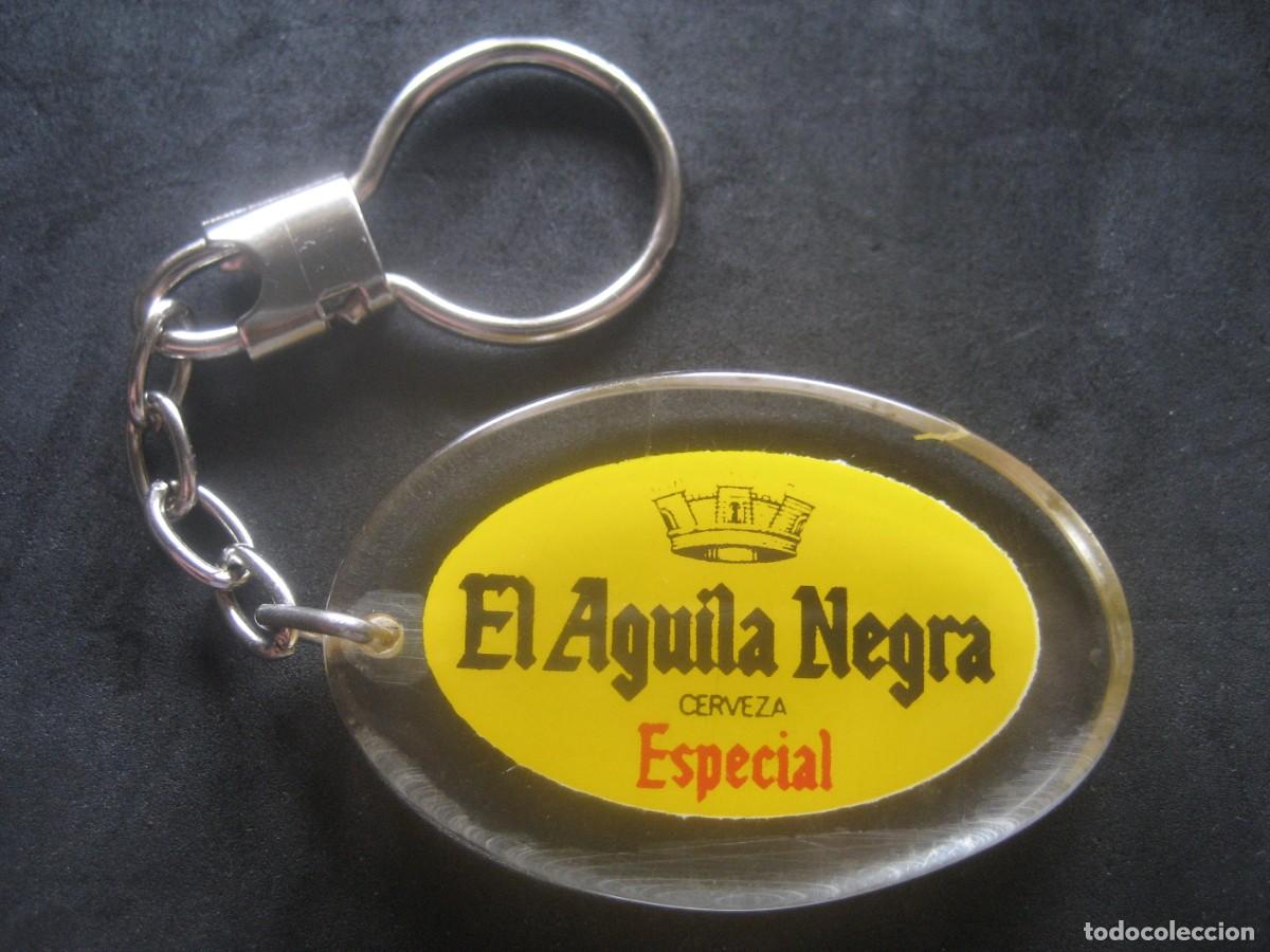 Coleccionismo de cervezas: LLAVERO CERVEZAS EL AGUILA NEGRA ESPECIAL