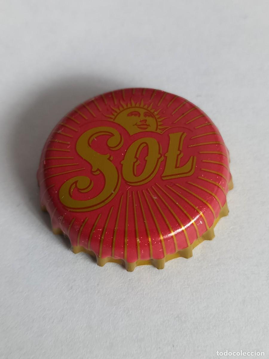 Coleccionismo de cervezas: CHAPA CERVEZA SOL DE M&Eacute;XICO