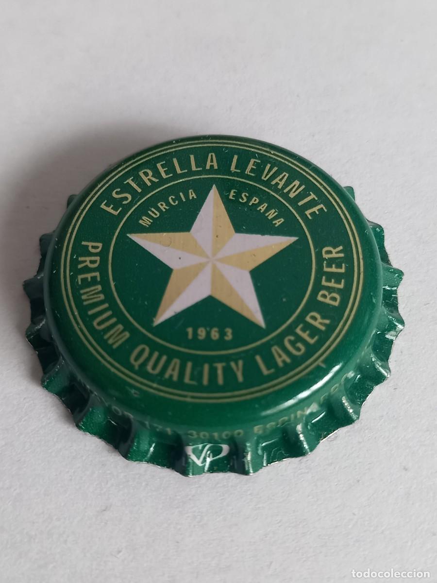 Coleccionismo de cervezas: CHAPA CERVEZA ESTRELLA LEVANTE, FACTOR&Iacute;A Z