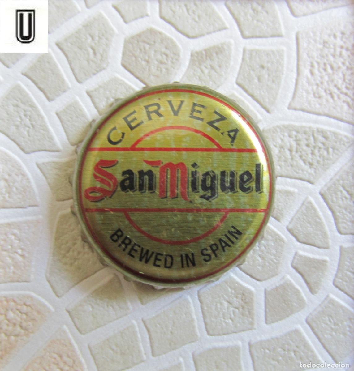 Coleccionismo de cervezas: CHAPAS TAPON CORONA CHAPA CERVEZA SAN MIGUEL