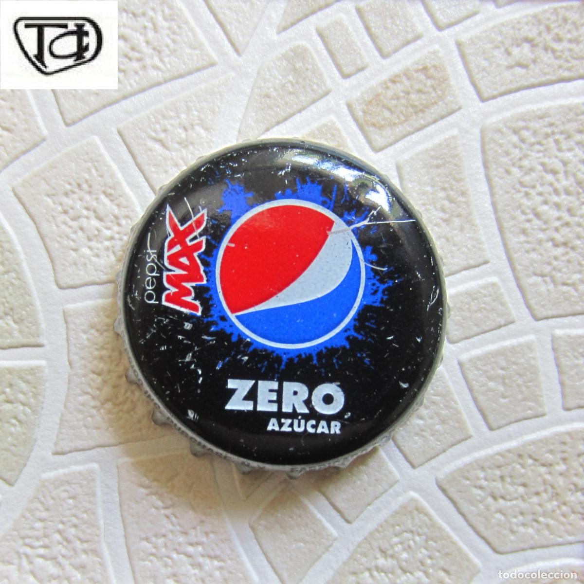 Coleccionismo de cervezas: CHAPAS TAPON CORONA CHAPA REFRESCO PEPSI MAX ZERO