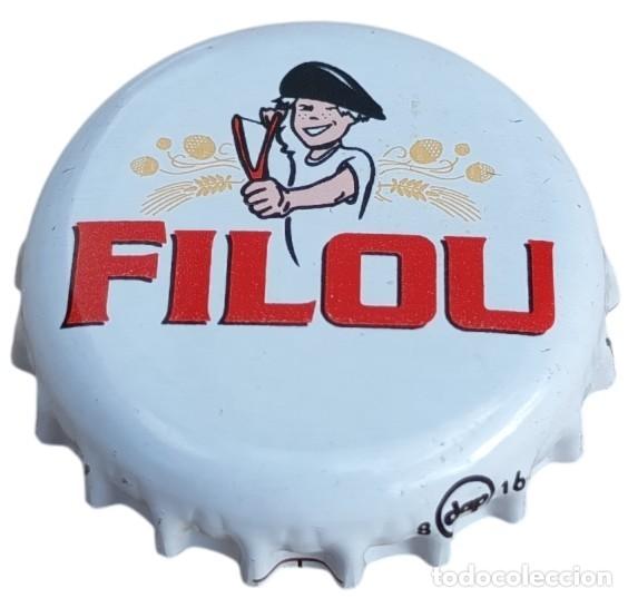 Coleccionismo de cervezas: Belgica Capsule Bi&egrave;re Beer Crown Cap Filou RP730 tap&oacute;n corona
